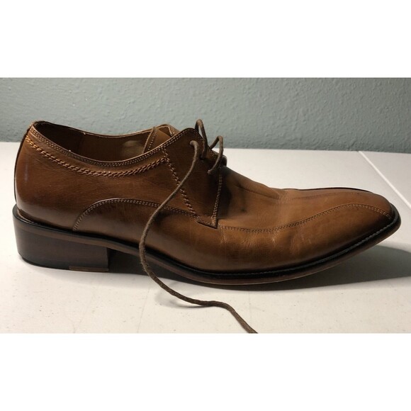 Meltonian Brown Mens Dress Shoes Sz M 11 Genuine Leather Made In Germany main image 8